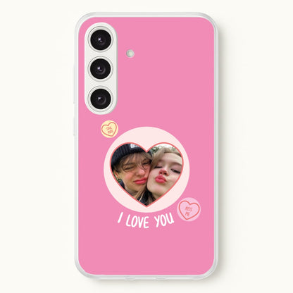I Love You - Personalised Couples  - Personalised Valentine's Day Phone Case for Galaxy S24FE