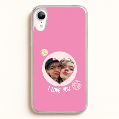 I Love You - Personalised Couples  - Personalised Valentine's Day Phone Case for iPhone XR