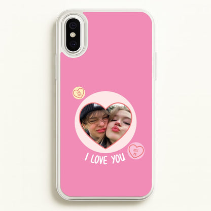 I Love You - Personalised Couples  - Personalised Valentine's Day Phone Case for iPhone XS Max