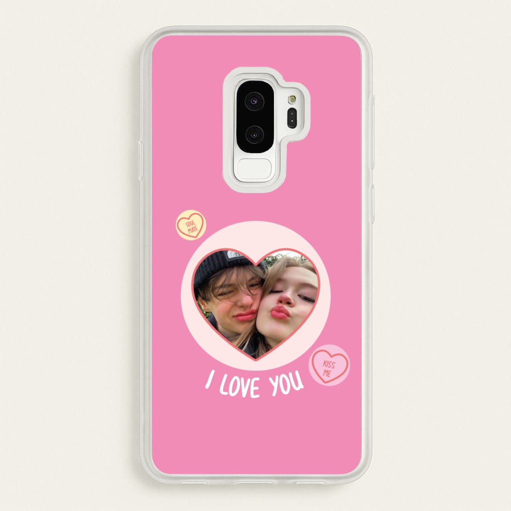 I Love You - Personalised Couples  - Personalised Valentine's Day Phone Case for Galaxy S9 Plus