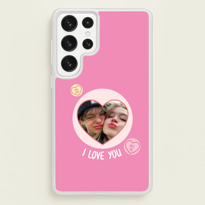I Love You - Personalised Couples  - Personalised Valentine's Day Phone Case for Galaxy S23 Ultra