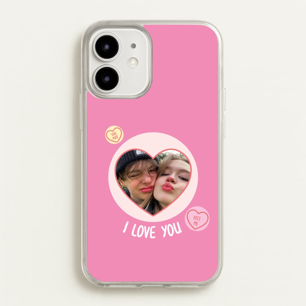 I Love You - Personalised Couples  - Personalised Valentine's Day Phone Case for iPhone 12 / 12 Pro