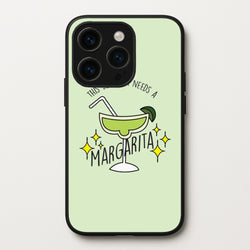 This Senorita Needs A Margarita - Funny Quotes  - Funny Quotes Phone Case for iPhone 15 Pro