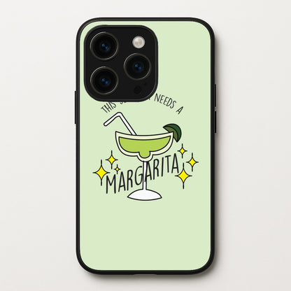 This Senorita Needs A Margarita - Funny Quotes  - Funny Quotes Phone Case for iPhone 14 Pro Max