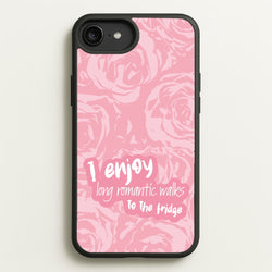 I Enjoy Long Romantic Walks - Funny Quotes  - Funny Quotes Phone Case for iPhone 6 Plus / 7 Plus / 8 Plus