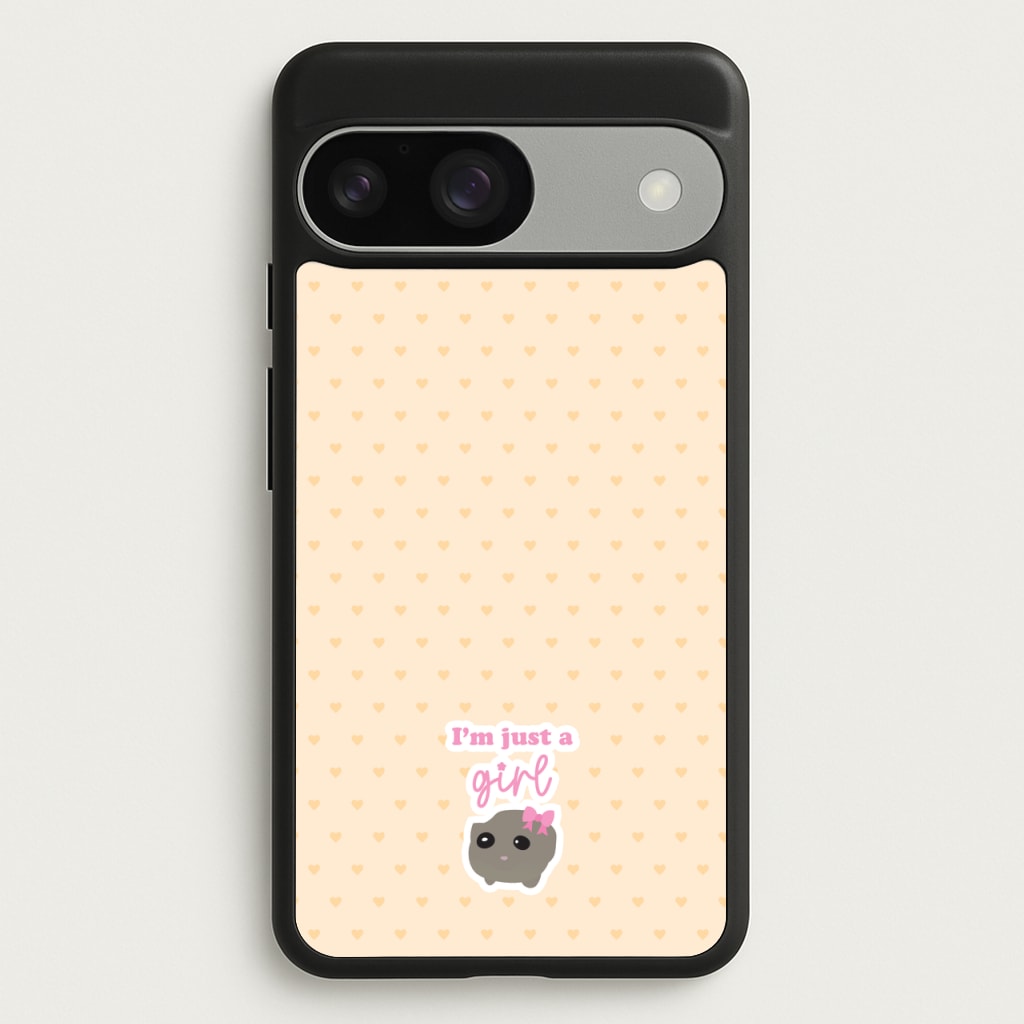 I'm Just A Girl  - Quotes Phone Case for Google Pixel 9 / 9 Pro