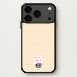 I'm Just A Girl Phone Case for iPhone 17 Pro Max