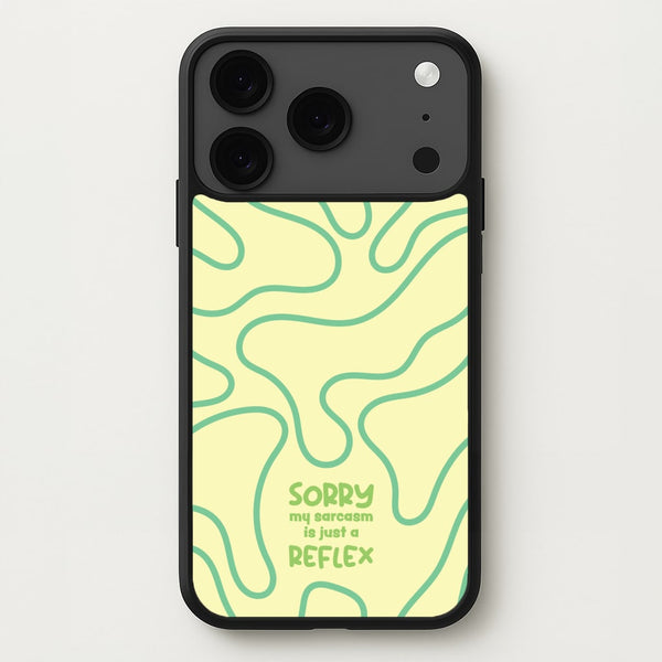 Sorry My Sarcasm Phone Case for iPhone 17 Pro