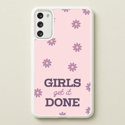 Girls Get It Done  - Quotes Phone Case for Galaxy A41