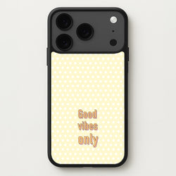 Good Vibes Only Phone Case for iPhone 17 Pro