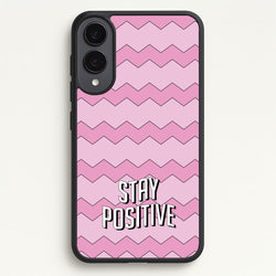 Stay Positive  - Quotes Phone Case for Galaxy S25 Edge
