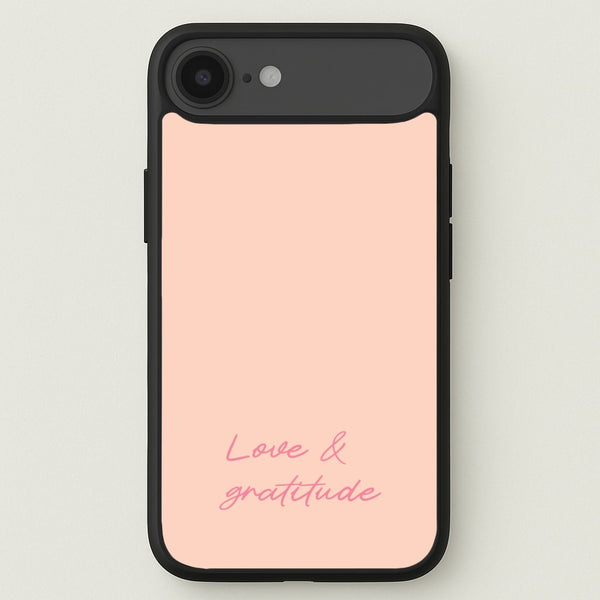 Love And Gratitude Phone Case for iPhone 17 Air