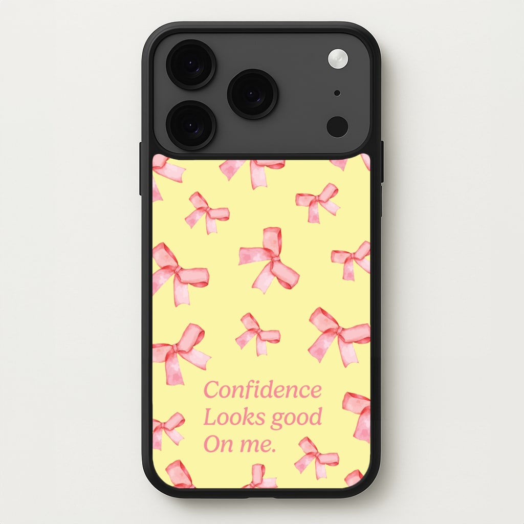 Coquette Confidence Looks Good On Me Phone Case for iPhone 17 Pro