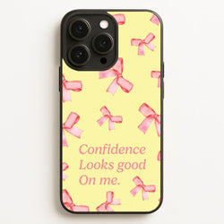 Coquette Confidence Looks Good On Me  - Quotes Phone Case for iPhone 12 Pro Max
