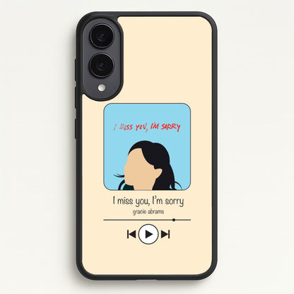 I Miss You - Abrams  - Gracie Abrams Phone Case for Galaxy S25 Edge
