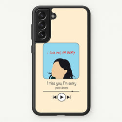 I Miss You - Abrams  - Gracie Abrams Phone Case for Galaxy S21