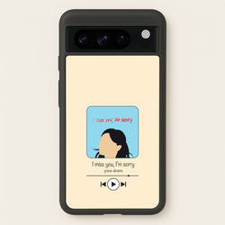 I Miss You - Abrams  - Gracie Abrams Phone Case for Google Pixel 8 Pro