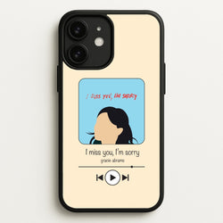 I Miss You - Abrams  - Gracie Abrams Phone Case for iPhone 11
