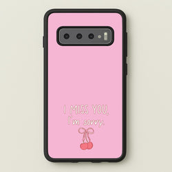 I Miss You , I'm Sorry - Abrams  - Gracie Abrams Phone Case for Galaxy S10 Plus