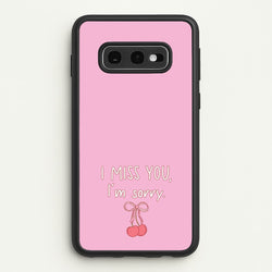 I Miss You , I'm Sorry - Abrams  - Gracie Abrams Phone Case for Galaxy S10e