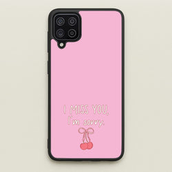 I Miss You , I'm Sorry - Abrams  - Gracie Abrams Phone Case for Galaxy A12