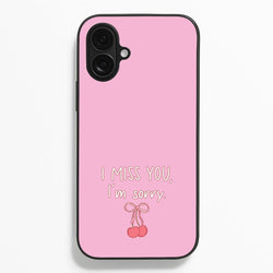 I Miss You , I'm Sorry - Abrams  - Gracie Abrams Phone Case for iPhone 16 Plus