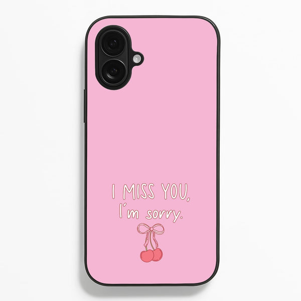 I Miss You , I'm Sorry - Abrams  - Gracie Abrams Phone Case for iPhone 16 Plus