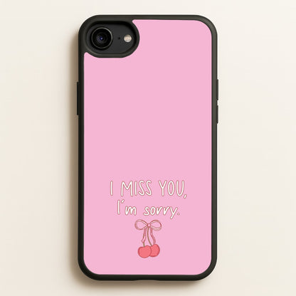 I Miss You , I'm Sorry - Abrams  - Gracie Abrams Phone Case for iPhone 6 / 7 / 8 / SE