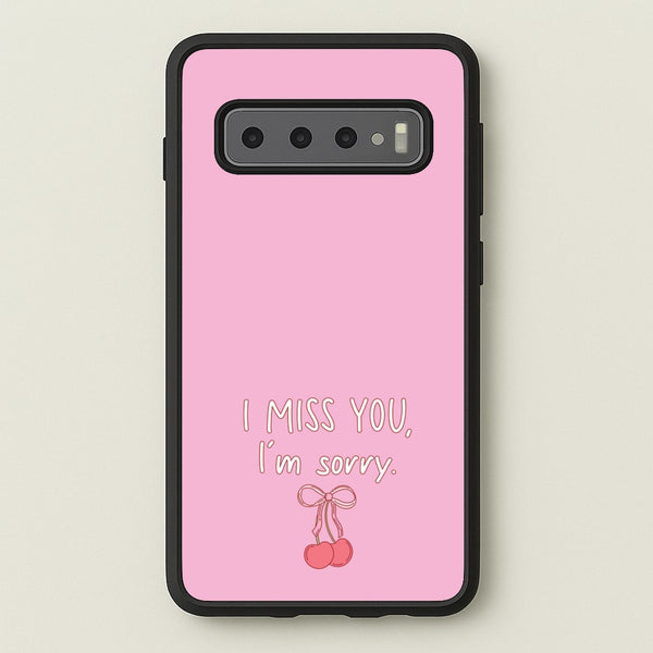 I Miss You , I'm Sorry - Abrams  - Gracie Abrams Phone Case for Galaxy S10