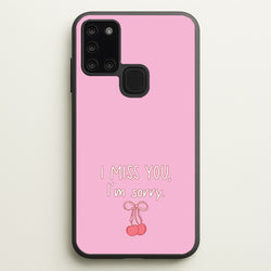 I Miss You , I'm Sorry - Abrams  - Gracie Abrams Phone Case for Galaxy A21s
