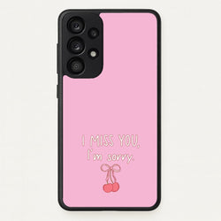 I Miss You , I'm Sorry - Abrams  - Gracie Abrams Phone Case for Galaxy A33