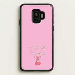I Miss You , I'm Sorry - Abrams  - Gracie Abrams Phone Case for Galaxy S9