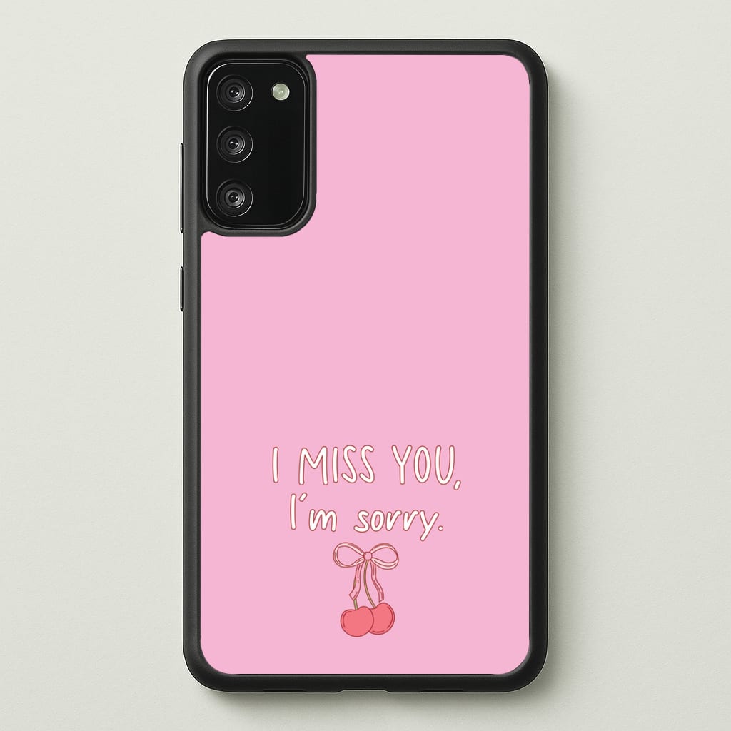 I Miss You , I'm Sorry - Abrams  - Gracie Abrams Phone Case for Galaxy A41