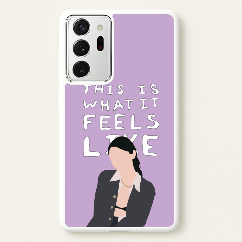 This Is What It Feels Like - Abrams  - Gracie Abrams Phone Case for Galaxy Note 20 Ultra