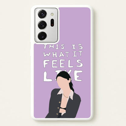 This Is What It Feels Like - Abrams  - Gracie Abrams Phone Case for Galaxy Note 20 Ultra