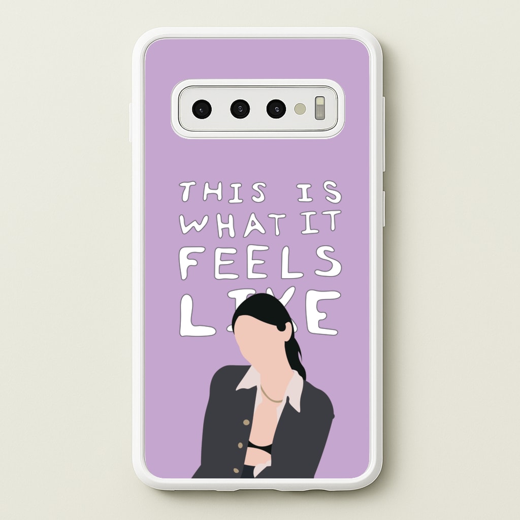 This Is What It Feels Like - Abrams  - Gracie Abrams Phone Case for Galaxy S10 Plus