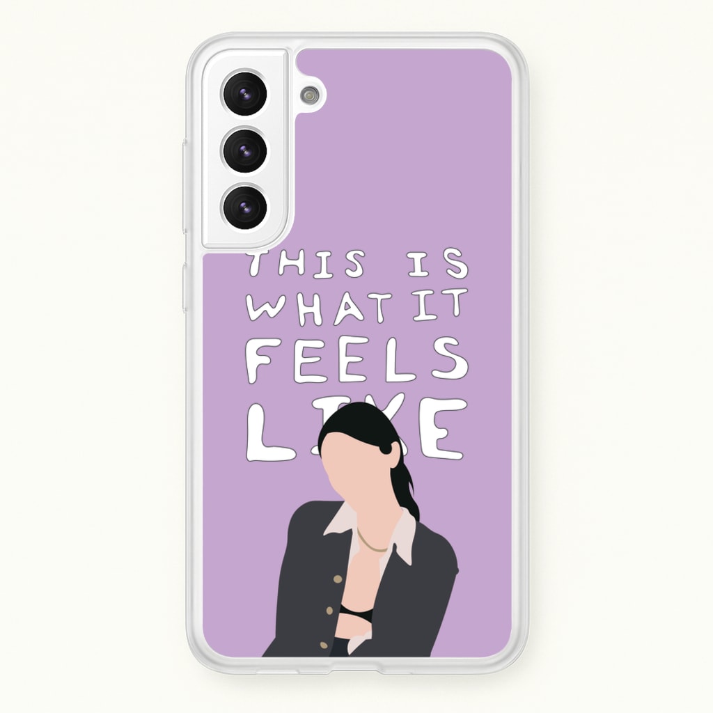 This Is What It Feels Like - Abrams  - Gracie Abrams Phone Case for Galaxy S22 Plus