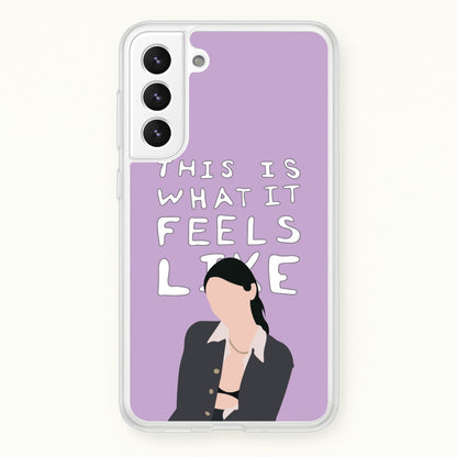 This Is What It Feels Like - Abrams  - Gracie Abrams Phone Case for Galaxy S22 Plus