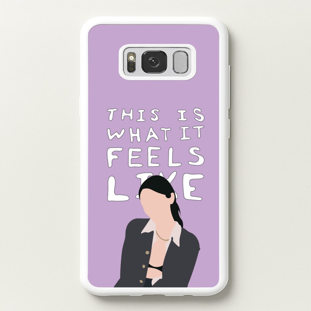 This Is What It Feels Like - Abrams  - Gracie Abrams Phone Case for Galaxy S8 Plus