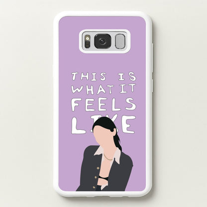 This Is What It Feels Like - Abrams  - Gracie Abrams Phone Case for Galaxy S8 Plus