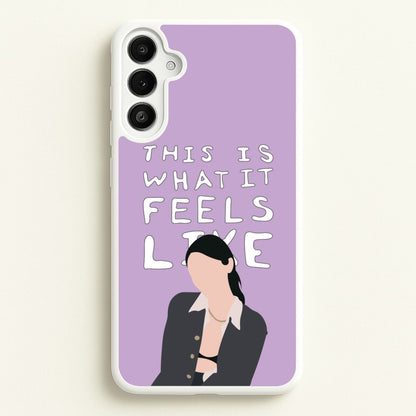 This Is What It Feels Like - Abrams  - Gracie Abrams Phone Case for Galaxy A36
