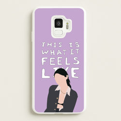 This Is What It Feels Like - Abrams  - Gracie Abrams Phone Case for Galaxy S9