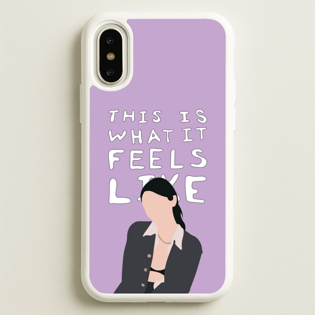 This Is What It Feels Like - Abrams  - Gracie Abrams Phone Case for iPhone X / XS
