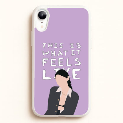 This Is What It Feels Like - Abrams  - Gracie Abrams Phone Case for iPhone XR