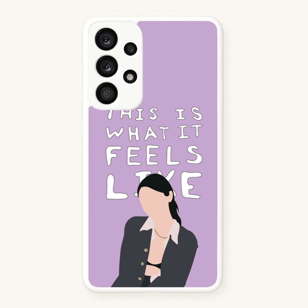 This Is What It Feels Like - Abrams  - Gracie Abrams Phone Case for Galaxy A53