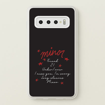 Friend 21 - Abrams  - Gracie Abrams Phone Case for Galaxy S10