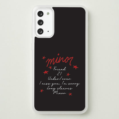 Friend 21 - Abrams  - Gracie Abrams Phone Case for Galaxy Note 20