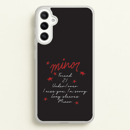 Friend 21 - Abrams  - Gracie Abrams Phone Case for Galaxy A34