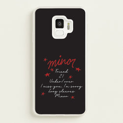 Friend 21 - Abrams  - Gracie Abrams Phone Case for Galaxy S9