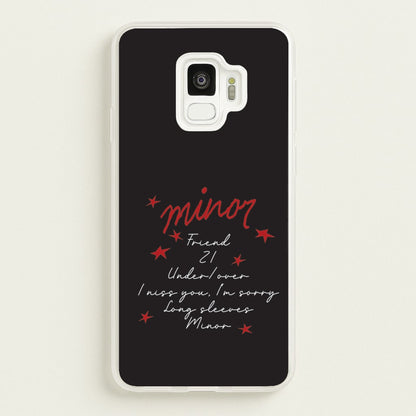 Friend 21 - Abrams  - Gracie Abrams Phone Case for Galaxy S9